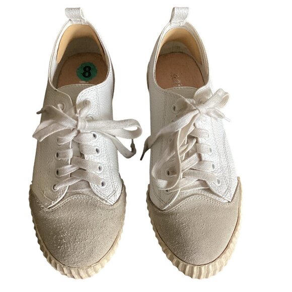 MIA Grayson Faux Leather & Suede Cap Toe Sneaker SZ 8M #88S - Picture 2 of 8